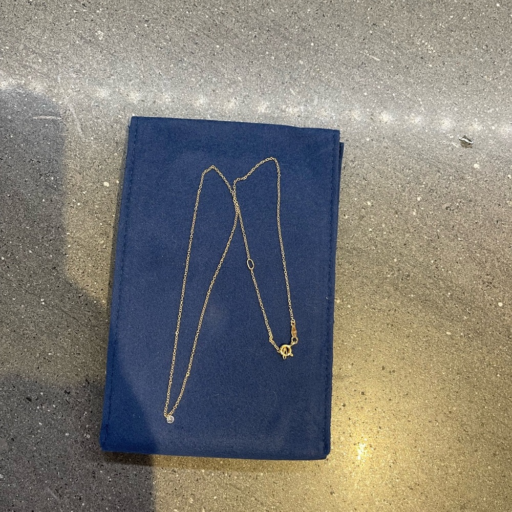 Catbird Diamond Pinprick Necklace -Gold - Picture 7 of 10